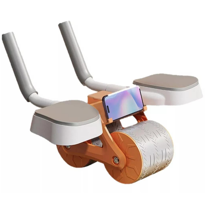 Rueda Abdominal Digital con Rebote Automático | Doble Rueda | Frenos Estabilizadores | 3 Colores