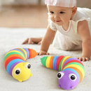 Gusano Sensorial 3D Kawaii | Juguete Antiestrés | ABS No Tóxico | Todas las Edades | Concentración