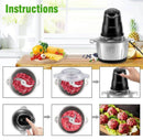Cocina PICADORA SOKANY 2L - Acero Inoxidable 400W | La Fuerza Profesional en Tu Cocina Ecuatoriana de Tendeli Ecuador en