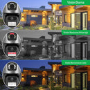 Hogar Cámara Doble Lente con Sirena WiFi – Seguridad HD para el Hogar de Tendeli- Ecuador en