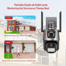 Hogar Cámara Doble Lente con Sirena WiFi – Seguridad HD para el Hogar de Tendeli- Ecuador en
