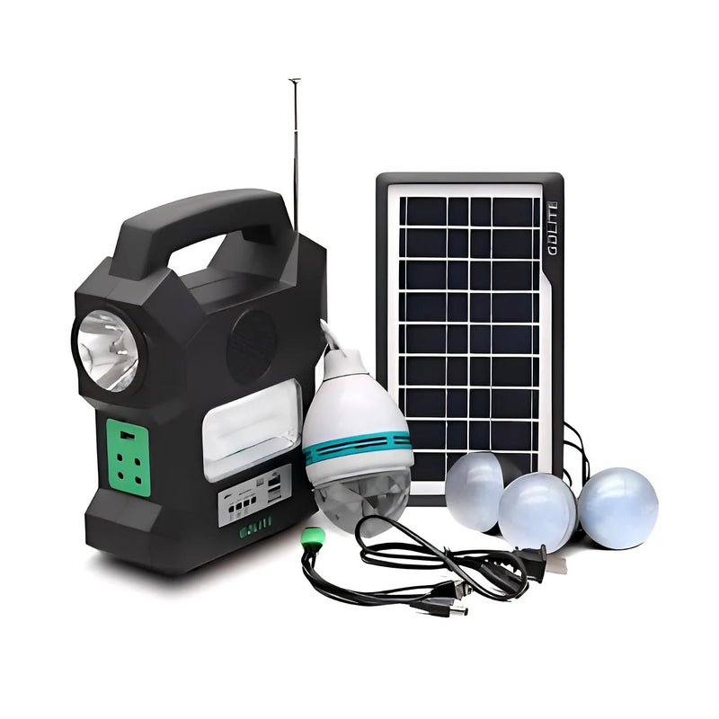 Hogar Kit solar portatil con luz disco de Tendeli Ecuador en