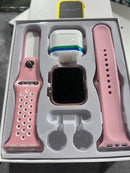 Tecnologia Combo Smartwatch Deportivo Rosa + Audífonos Inalámbricos - Mujer Ecuador de Tendeli Ecuador en