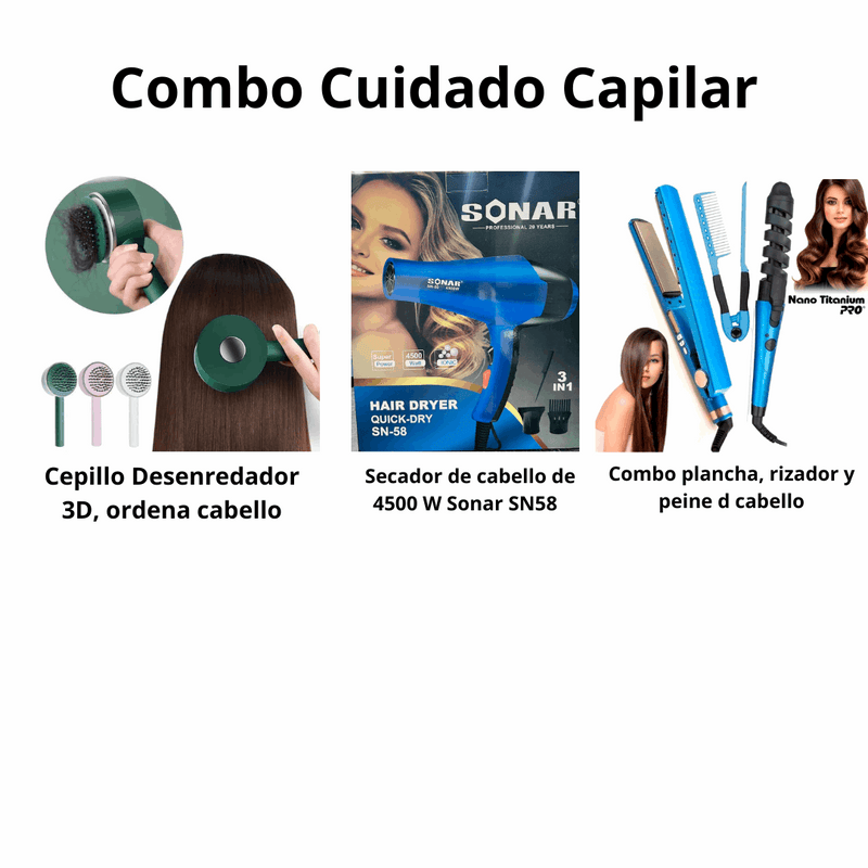 Moda Combo Cuidado Capilar de Tendeli- Ecuador en
