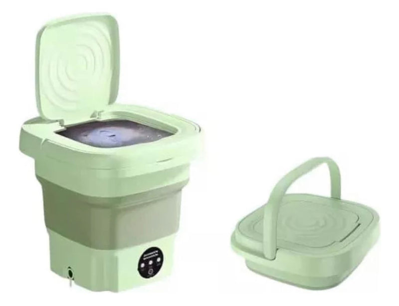Mini Lavadora Portátil 6.5L | Ropa Interior, Calcetines y Prendas Delicadas | Departamentos y Viajes