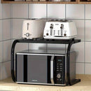 Repisa en U para microondas de metal doble espacio en cocina organizador practica - Tendeli Ecuador
