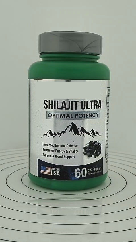 Salud Shilajit - Resina Mineral Natural en Cápsulas - 60 Caps de Tendeli- Ecuador en