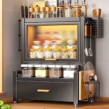 Organizador de especias para puerta de gabinete condimentos ordenados en cocina - Tendeli Ecuador