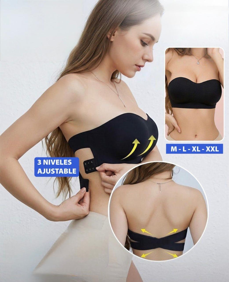 moda Brasier Strapless sin Tirantes - Cómodo y Discreto Para Cualquier Outfit en Ecuador de Tendeli- Ecuador en