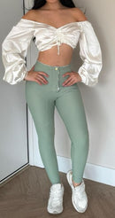 Moda Leggins Reloj Arena Tubo con Faja Interna - Figura, Soporte y Estilo en Ecuador de Tendeli- Ecuador en