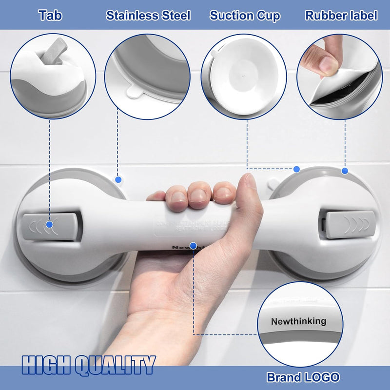 Hogar Agarraderas de Baño con Ventosa 2x1 de Tendeli- Ecuador en