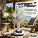 Hogar Ventilador Solar Recargable de Tendeli Ecuador en