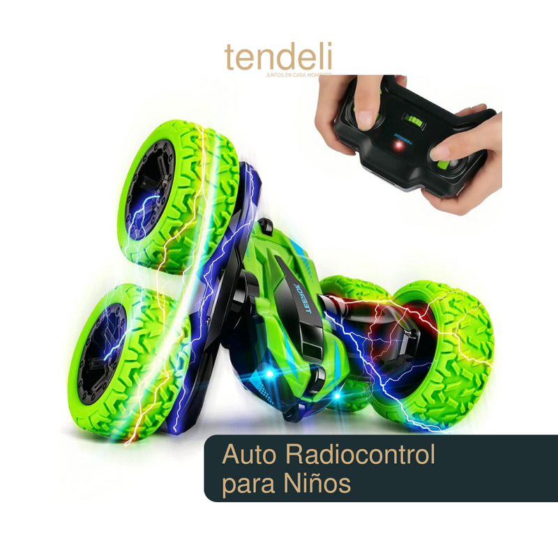 Auto Radiocontrol con Doble Rotación