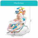 Bebé Silla Mecedora 2 en 1 para Bebé con Vibración - Tranquilidad para el Bebé y los Papás en Ecuador de Tendeli- Ecuador en