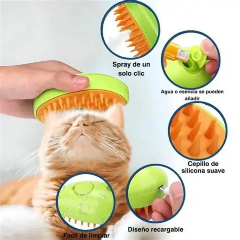 Cepillo de Vapor Mascotas