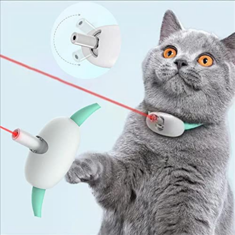 Collar de juego láser para mascotas