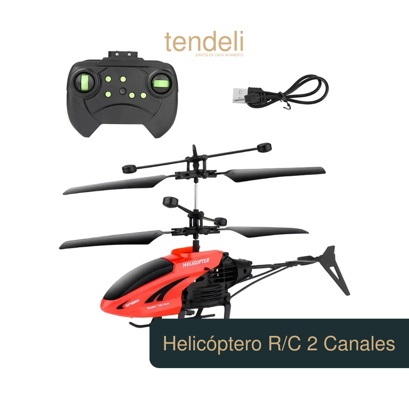 Helicóptero R/C 2 Canales