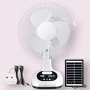 Hogar Ventilador Solar Recargable de Tendeli Ecuador en