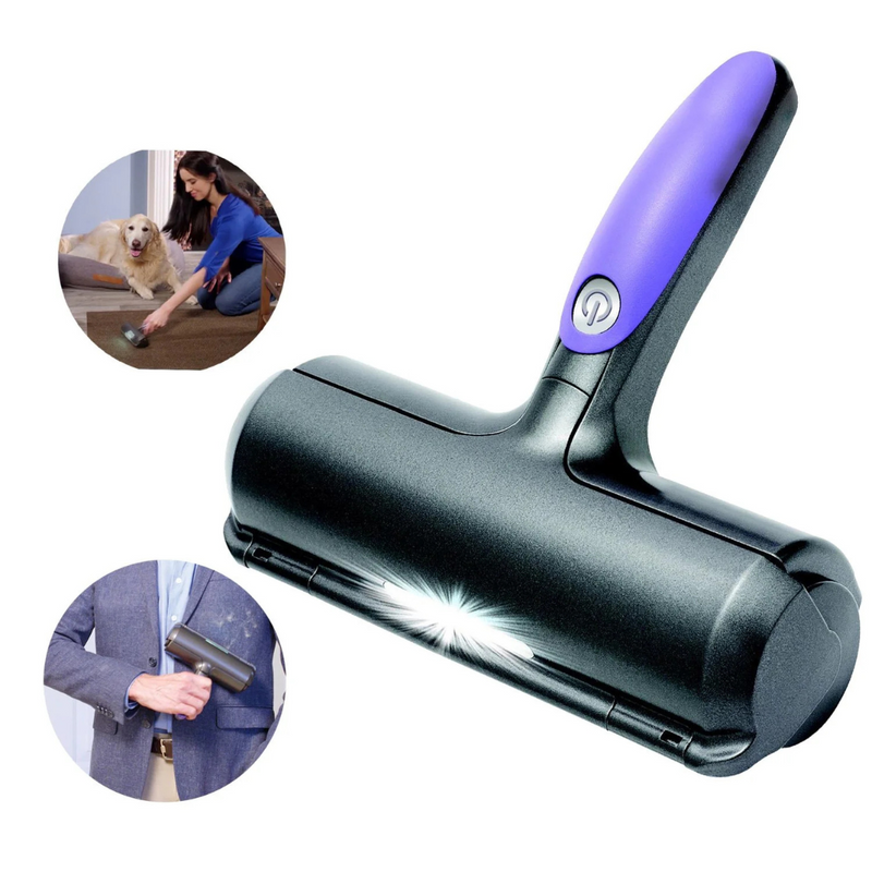 Rodillo Quita Pelos con Luz LED