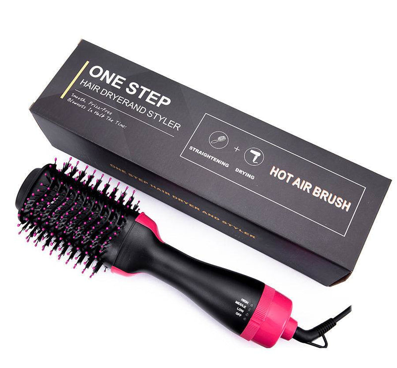 Cepillo termico 3 en 1 para peinado rapido riza alisa y seca el cabello en minutos - Tendeli Ecuador