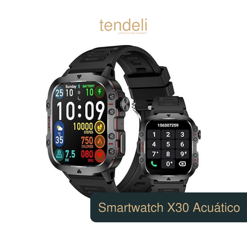 Smartwatch X30 - Acuático