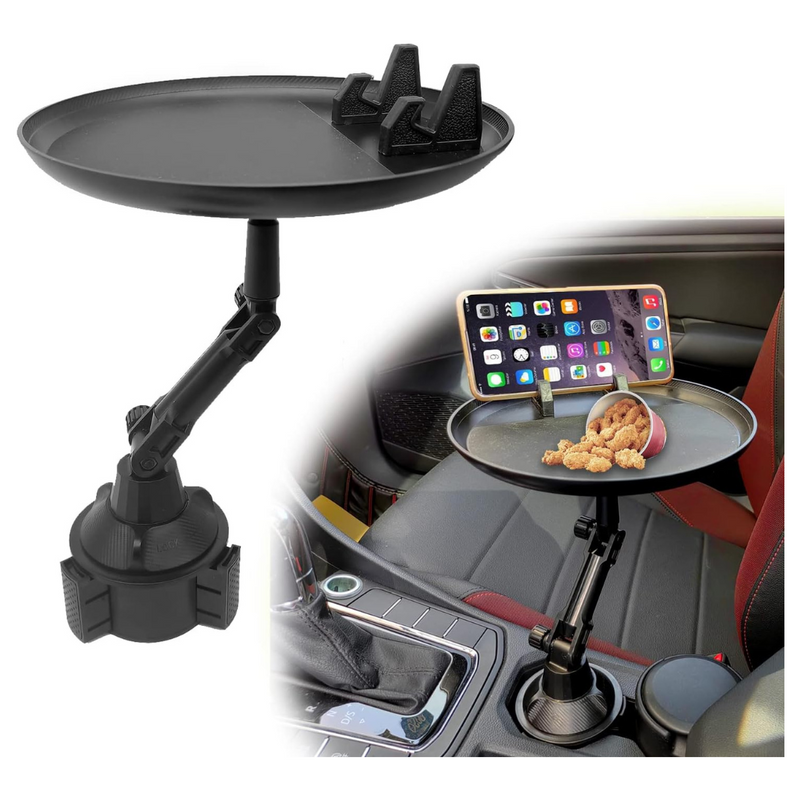 Soporte con bandeja para coche
