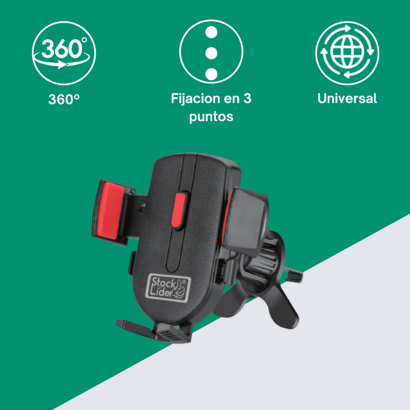 Soporte móvil fijación automática