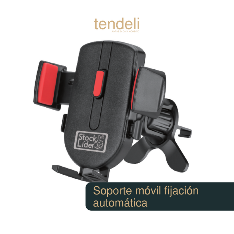 Soporte móvil fijación automática