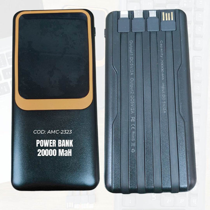Tecnologia Power bank 20000 mah carga rápida de Tendeli Ecuador en