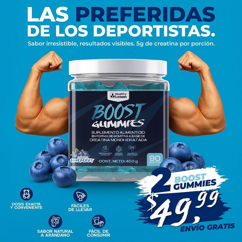 Salud Gomitas Boost Ecuador – Energía Real en 15 Minutos, Sin Café Ni Crash de Tendeli- Ecuador en