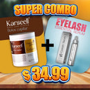 Karseell botox capilar y eyelash serum super combo tratamiento para cabello hidratado y pestañas voluminosas - Tendeli Ecuador