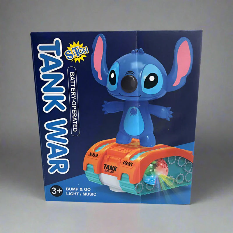 Hogar Stitch Musical con Luces LED y Movimiento Giratorio de Tendeli- Ecuador en