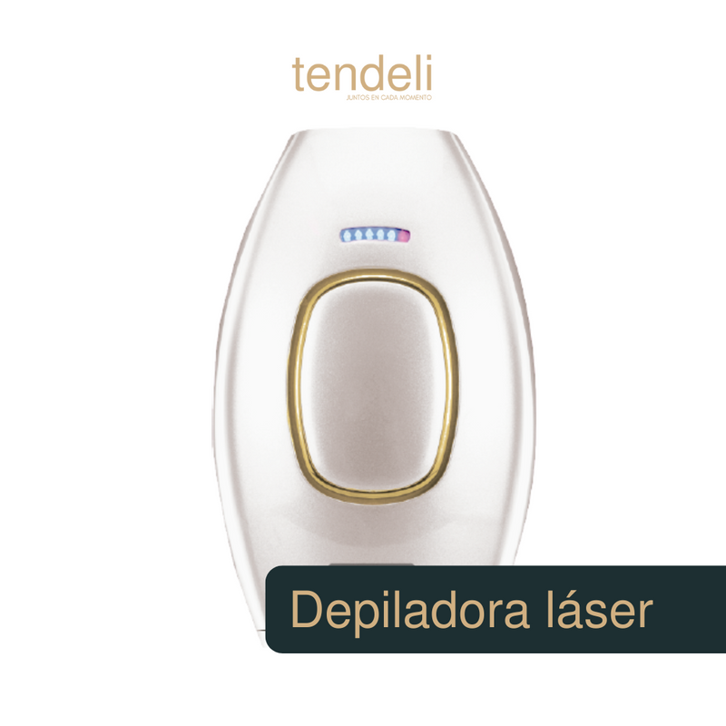 Dispositivo depiladora láser Tendeli para depilación láser indolora en casa con diseño compacto