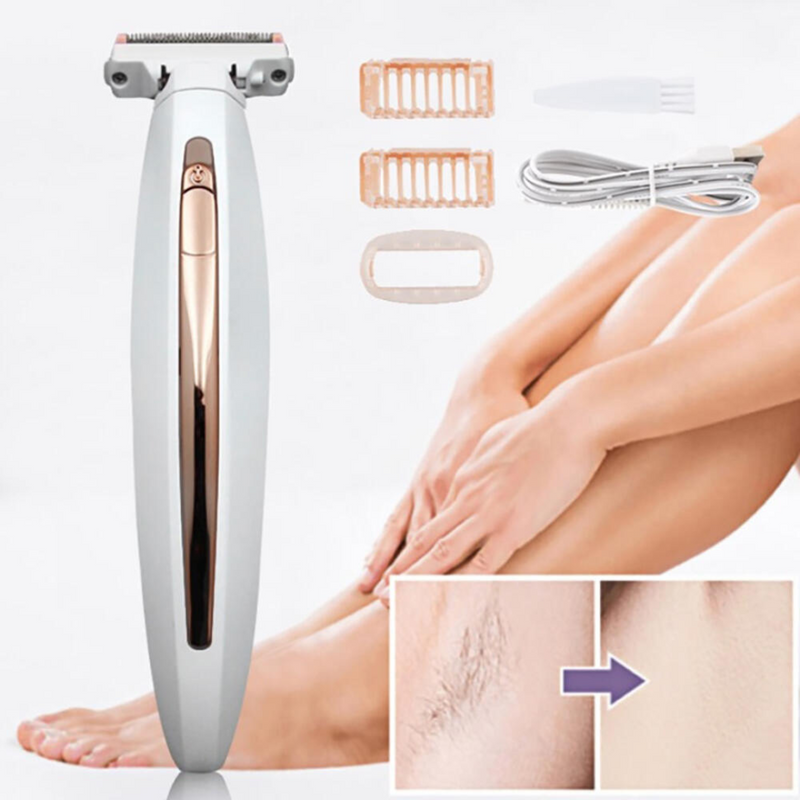 Depiladora de Tendeli para depilación sin dolor en casa con accesorios y resultados visibles