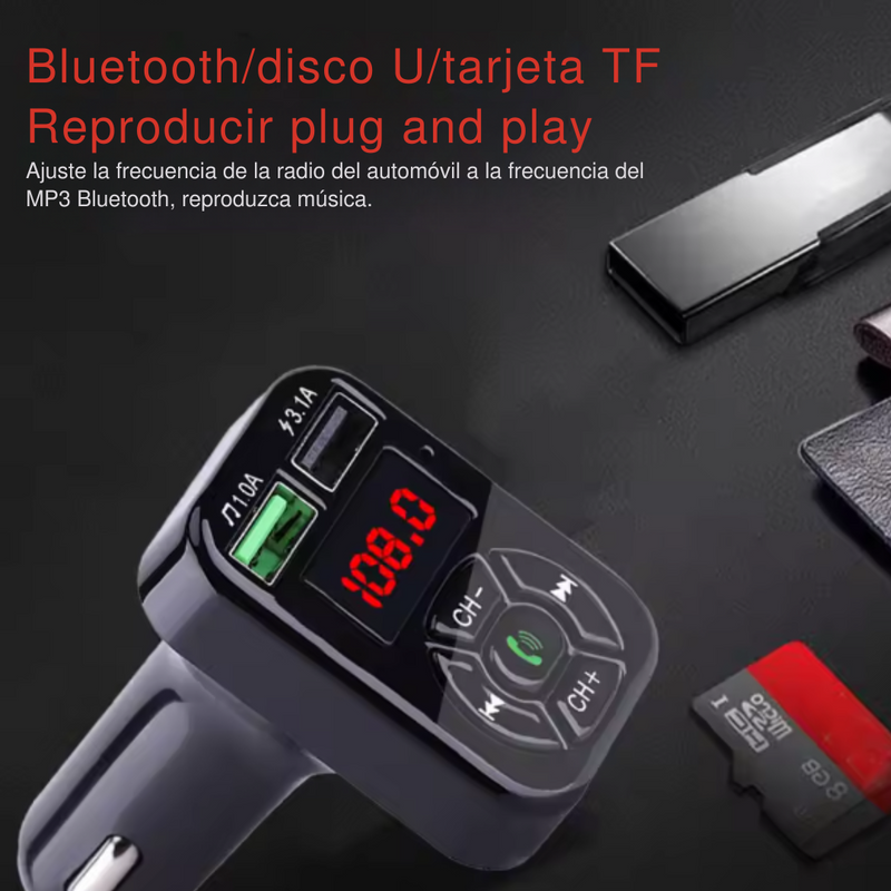 Transmisores FM para auto
